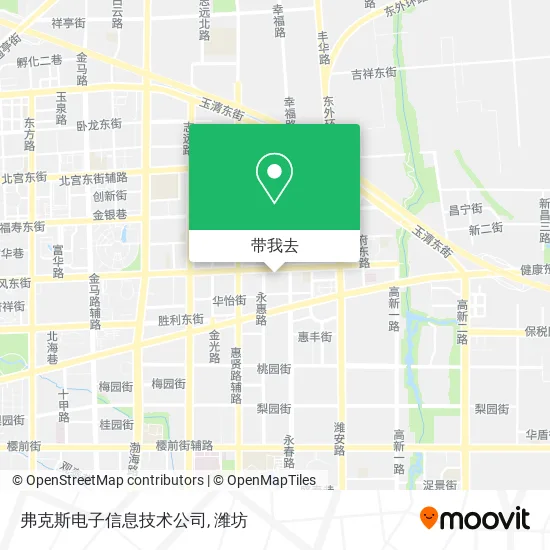 弗克斯电子信息技术公司地图