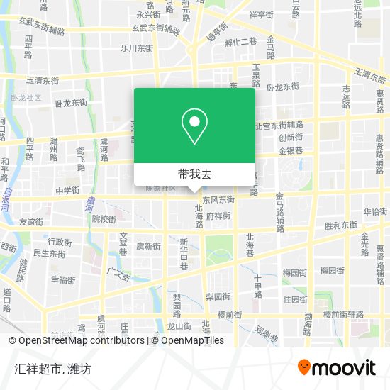 汇祥超市地图