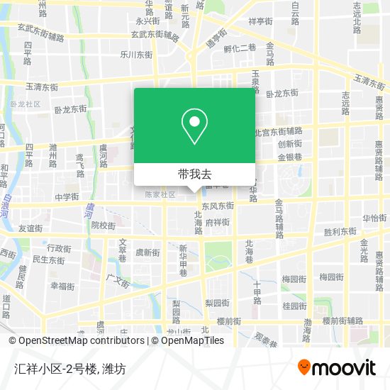 汇祥小区-2号楼地图