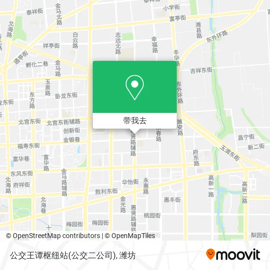 公交王谭枢纽站(公交二公司)地图