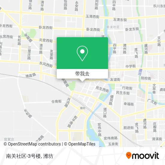 南关社区-3号楼地图