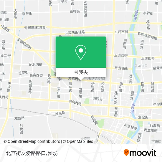 北宫街友爱路路口地图