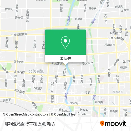 耶利亚站自行车租赁点地图