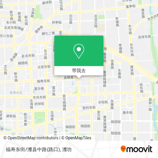 福寿东街/潍县中路(路口)地图