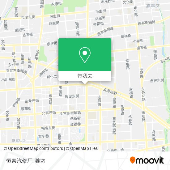 恒泰汽修厂地图