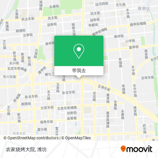农家烧烤大院地图