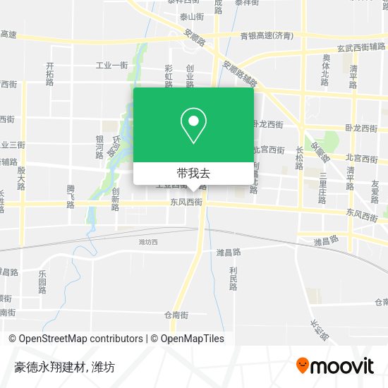 豪德永翔建材地图