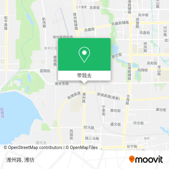 潍州路地图