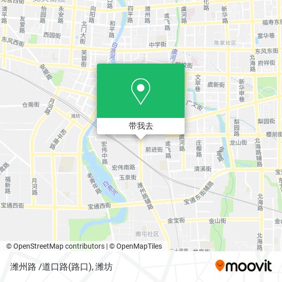 潍州路 /道口路(路口)地图