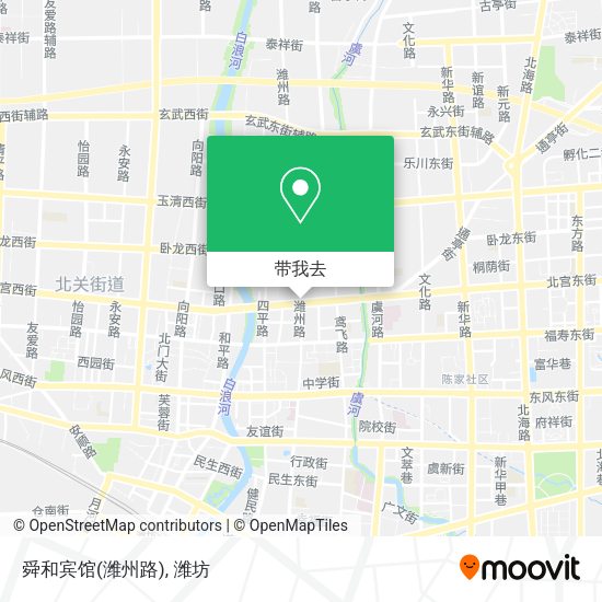 舜和宾馆(潍州路)地图