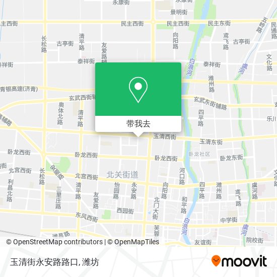 玉清街永安路路口地图