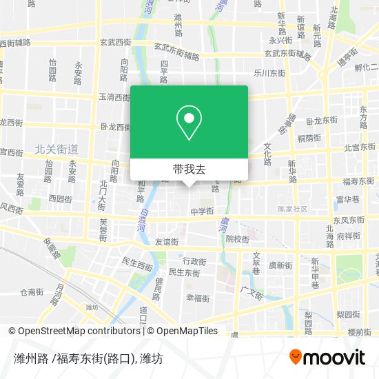 潍州路 /福寿东街(路口)地图