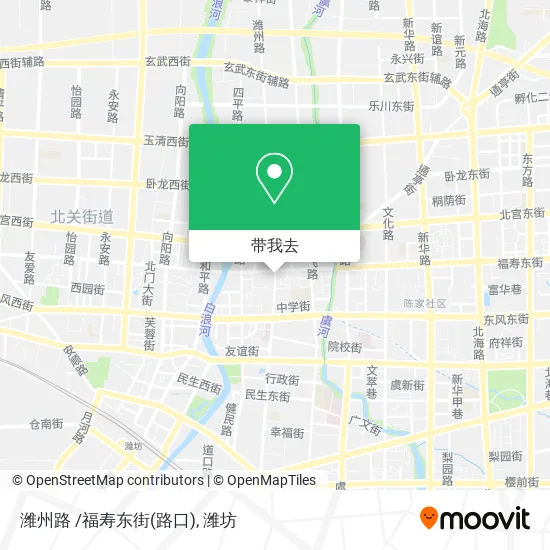 潍州路 /福寿东街(路口)地图