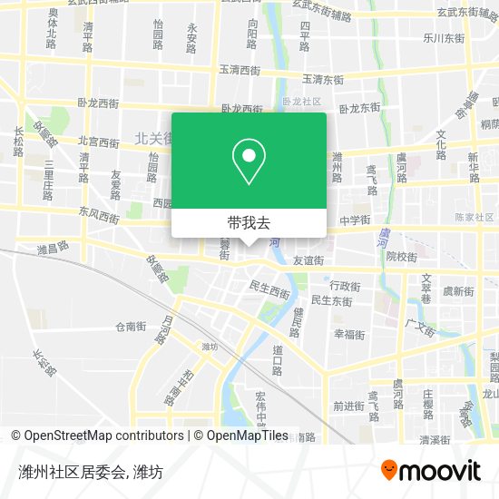 潍州社区居委会地图