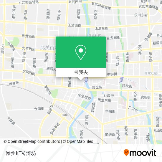 潍州kTV地图