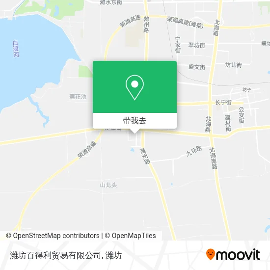 潍坊百得利贸易有限公司地图