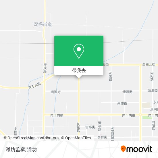 潍坊监狱地图