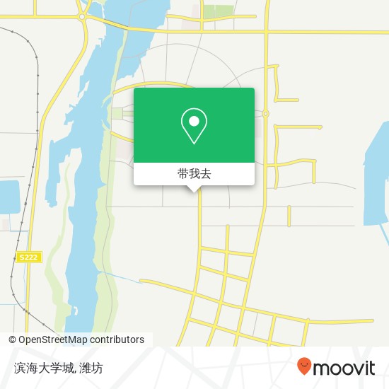 滨海大学城地图