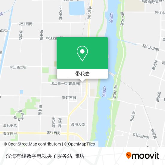 滨海有线数字电视央子服务站地图