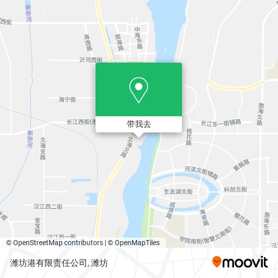 潍坊港有限责任公司地图