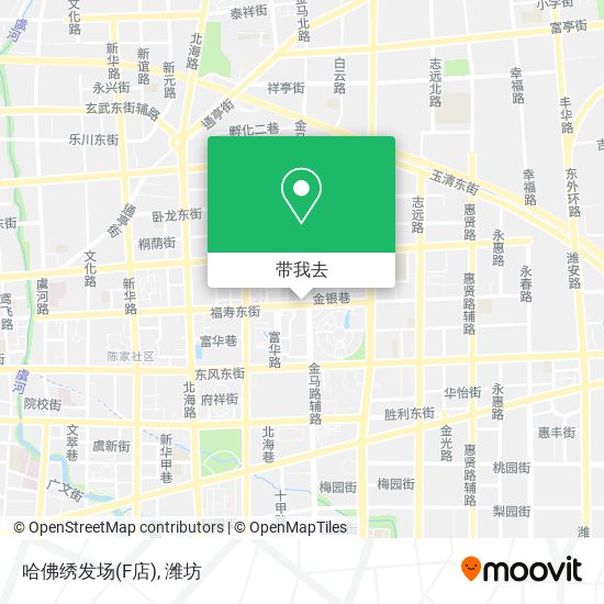 哈佛绣发场(F店)地图