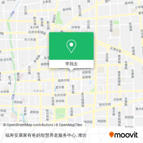 福寿安康家有爸妈智慧养老服务中心地图