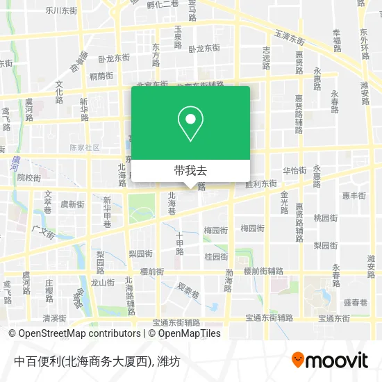 中百便利(北海商务大厦西)地图