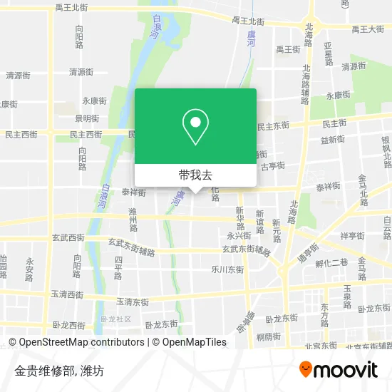金贵维修部地图