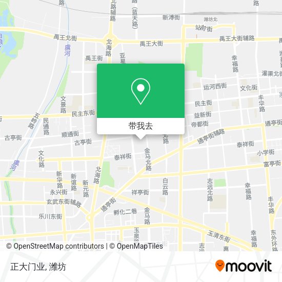正大门业地图