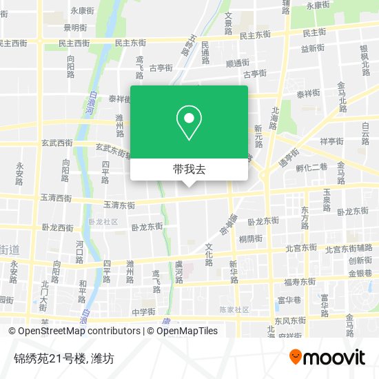锦绣苑21号楼地图