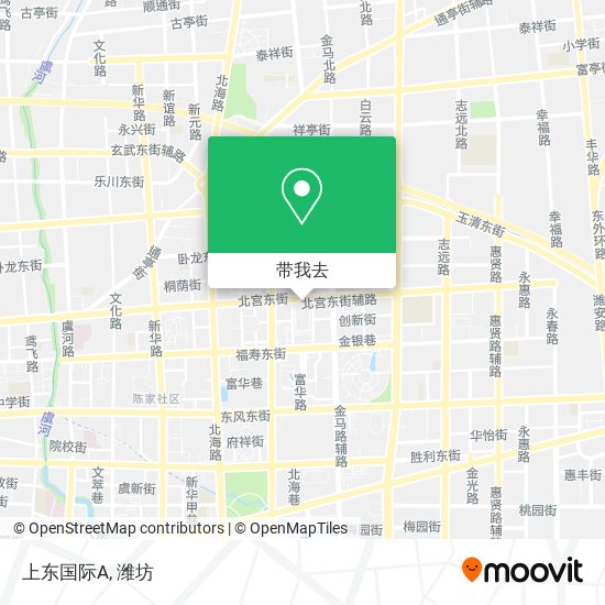 上东国际A地图