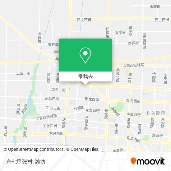 东七甲张村地图