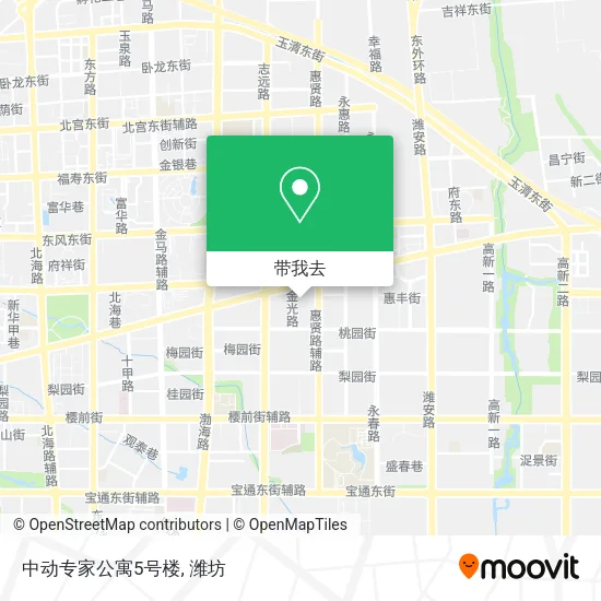 中动专家公寓5号楼地图