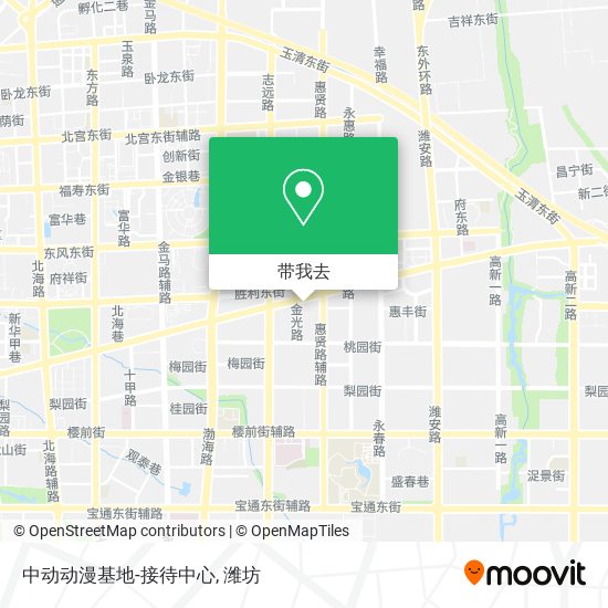 中动动漫基地-接待中心地图