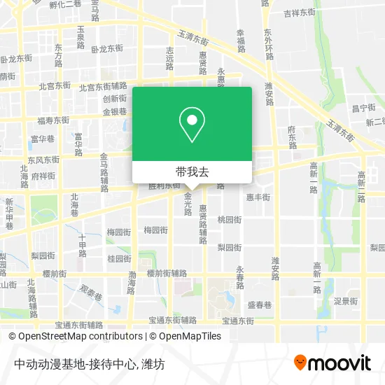 中动动漫基地-接待中心地图