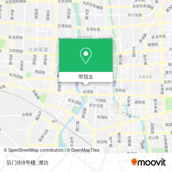 后门街8号楼地图