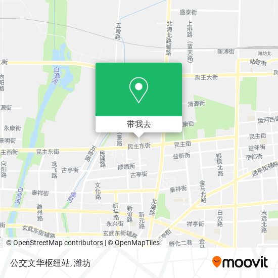 公交文华枢纽站地图