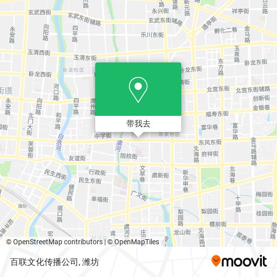 百联文化传播公司地图