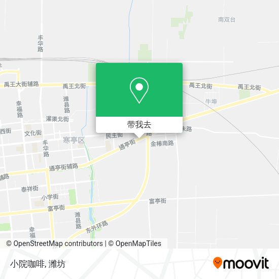 小院咖啡地图