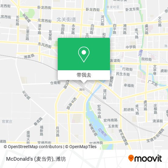 McDonald's (麦当劳)地图