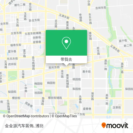 金金源汽车装饰地图