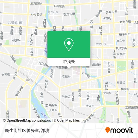 民生街社区警务室地图