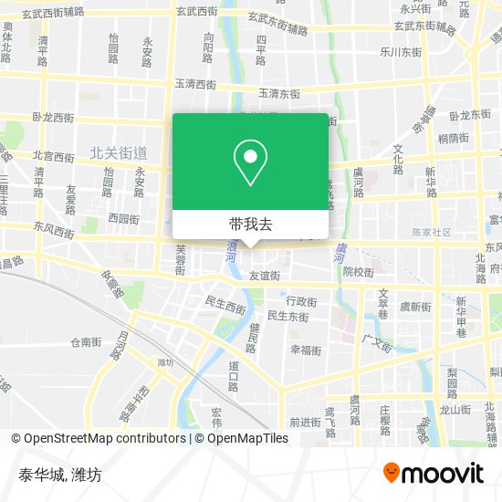 泰华城地图