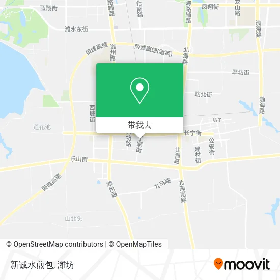 新诚水煎包地图