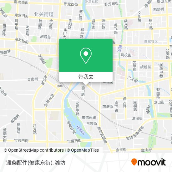 潍柴配件(健康东街)地图