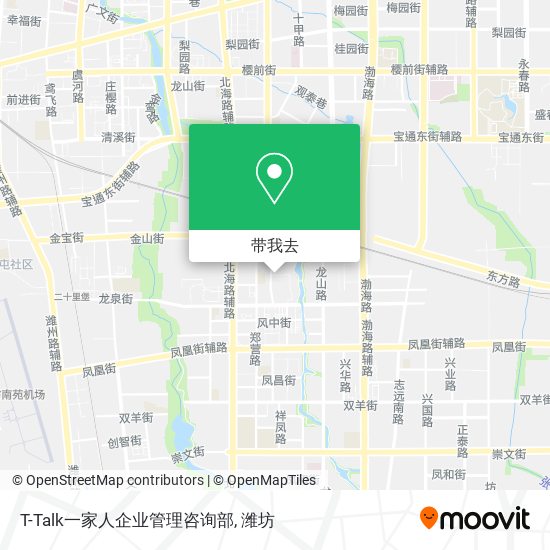 T-Talk一家人企业管理咨询部地图