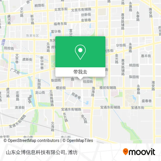 山东众博信息科技有限公司地图