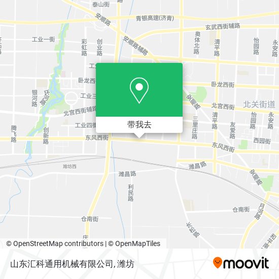 山东汇科通用机械有限公司地图