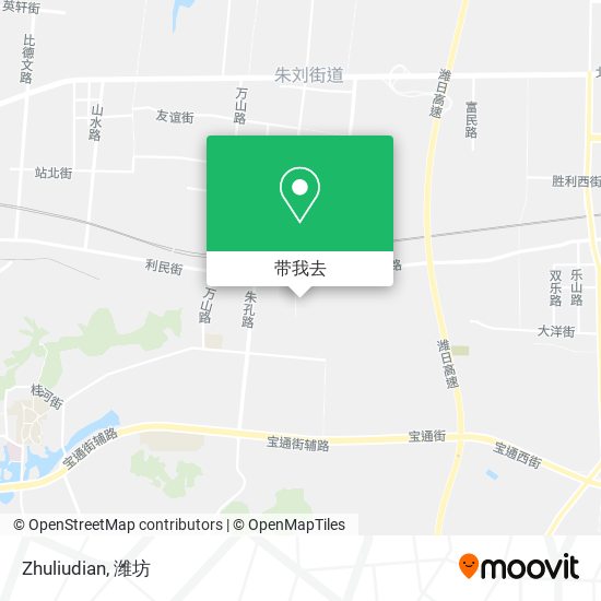 Zhuliudian地图