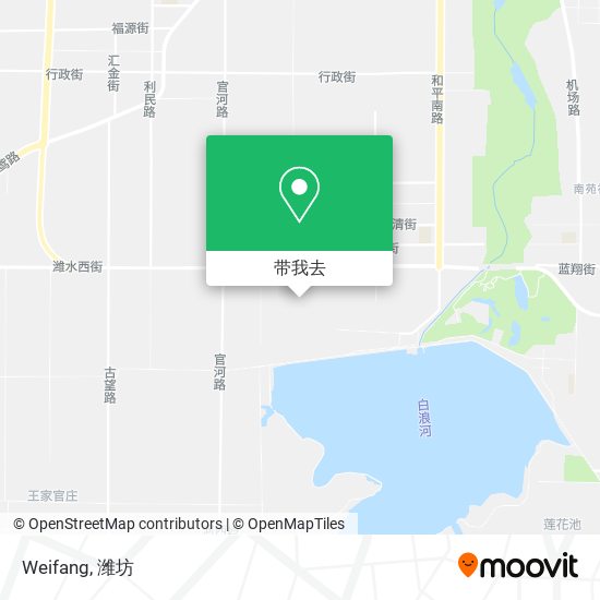 Weifang地图